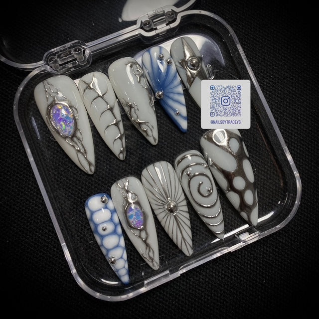 HANDMADE-LUX PRESS ON NAILS
